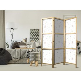 Japanilainen sermi - Watercolor - Colorful Balloons and Airships Against Colorful Clouds