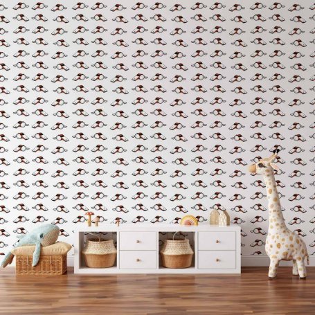 Tapetti - Soccer Whistles - Black and white with red accents on a white background