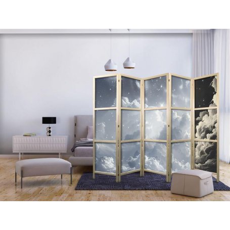 Japanilainen sermi - Astral Calm: Stars Scattered Over Delicate Clouds