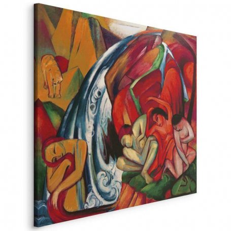 Taulu - Franz Marc – The waterfall (Women under a waterfall)
