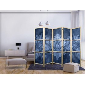 Japanilainen sermi - Ornament in Blue and Cool Colors - Dark Blue Decoration