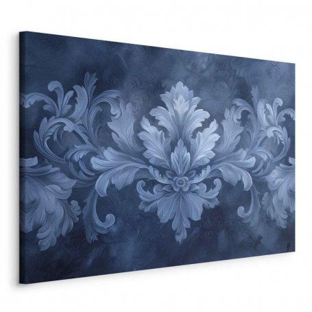 Taulu - Ornament in Blue and Cool Colors Dark Blue Decoration