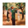 Taulu - August Macke – Lady in Green Jacket