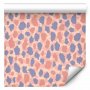 Tapetti - Giraffe Pattern - colorful animal pattern in blue-pink spots