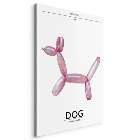 Taulu - Holo-Dog - Colorful Dog in Retro Style