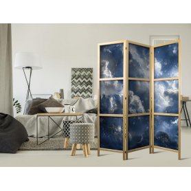 Japanilainen sermi - Astronomical Wonders: Clouds and Stars in Harmonious Combination