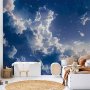 Fototapetti - Starry Clouds and Delicate Light Over a Corner of the Sky