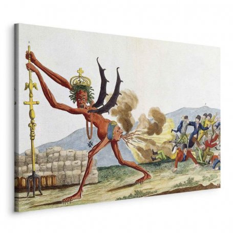 Taulu - Jacques-Louis David – Caricature of the English Government