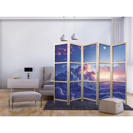 Japanilainen sermi - Night Concert in the Mountains: Clouds Illuminated by the Last Rays of the Sun