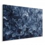 Taulu - Abstract Ornaments Dark Blue Victorian Leaves