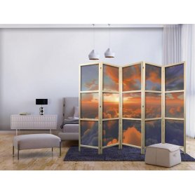 Japanilainen sermi - When Dawn Tickles the Clouds: A Spectacle of Colors on the Morning Sky