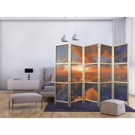 Japanilainen sermi - When Dawn Tickles the Clouds: A Spectacle of Colors on the Morning Sky