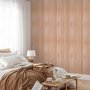 Tapetti - Light Wood - Vertical panels in a warm beige shade