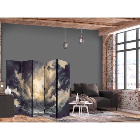 Sermi - Epic Light Play: The Sun Battling for Dominance Over the Clouds