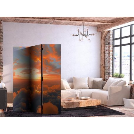 Sermi - When Dawn Tickles the Clouds: A Spectacle of Colors on the Morning Sky