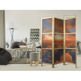 Japanilainen sermi - When Dawn Tickles the Clouds: A Spectacle of Colors on the Morning Sky