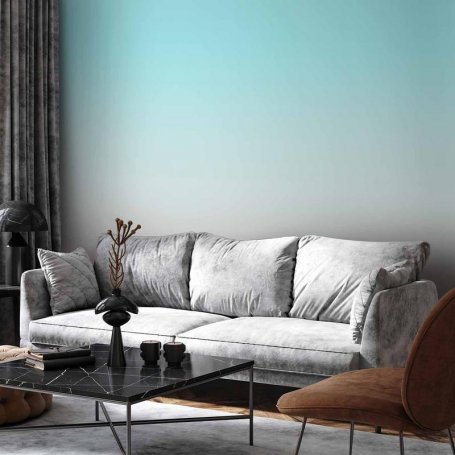 Fototapetti - Summer Morning - Transition of Colors from Light Blue to Pink