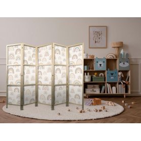 Japanilainen sermi - Spring - Pastel rainbows on a rainy day with hearts