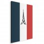 Taulu - French Flag With Graphic Eiffel Tower