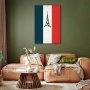 Taulu - French Flag With Graphic Eiffel Tower