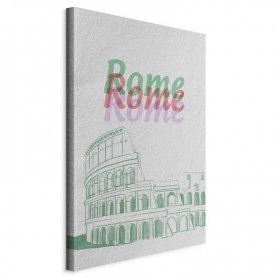 Taulu - Rome in Watercolours (1 Part) Vertical