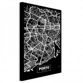 Taulu - Negative Map: Porto (1 Part) Vertical