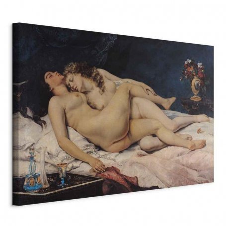 Taulu - Gustave Courbet – Sleeping