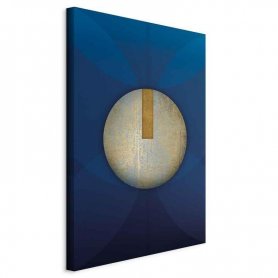 Taulu - In the Shadow of Classic Blue (1-part) - Golden Circle in Abstraction