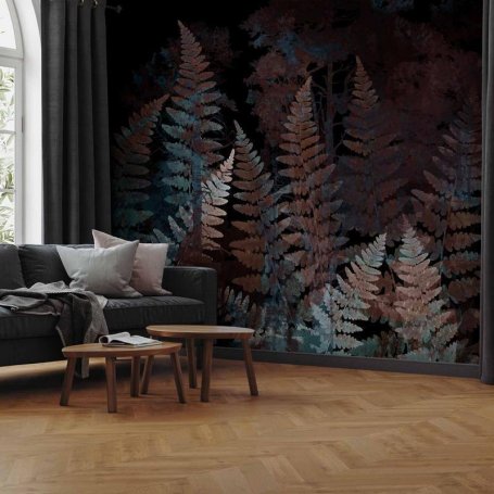 Fototapetti - Ferns in the Woods - Third Variant