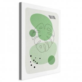 Taulu - Green Aesthetics of Monstera (1 Part) Vertical
