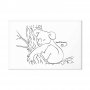 Taulu - Quiet Charm of Nature (1-part) - Sleeping Koala in Black and White