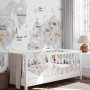 Fototapetti - Minimalist Map for Childrens Room