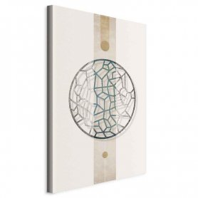 Taulu - Circle with Artistic Details (1-part) - Abstract Shape