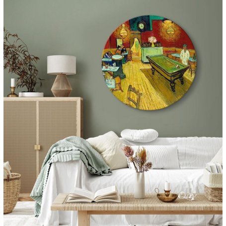 Pyöreä taulu - Vincent van Gogh – The Night Café