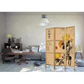 Japanilainen sermi - Style: Chrysanthemums