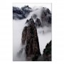 Taulu - High Mountains in Mist (1-part) - Landscape of Clouds Amid Rocks