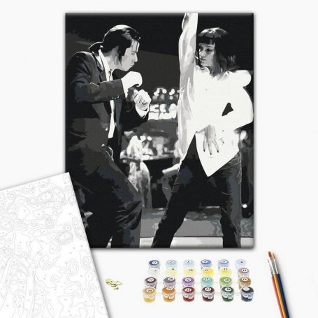 DIY kangas maalaus - Twist Contest