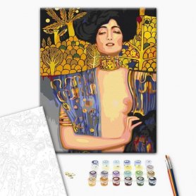 DIY kangas maalaus - Gustav Klimt: Judith and the Head of Holofernes