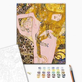 DIY kangas maalaus - The Hydra