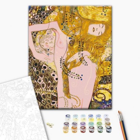 DIY kangas maalaus - The Hydra