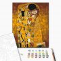 DIY kangas maalaus - Klimt: The Kiss