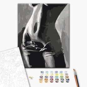 DIY kangas maalaus - Perfect Body