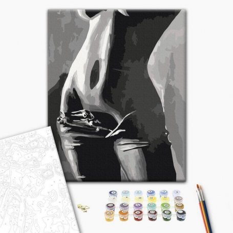 DIY kangas maalaus - Perfect Body