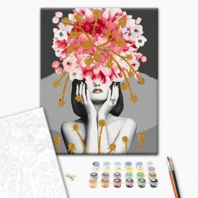 DIY kangas maalaus - Sweet Nectar