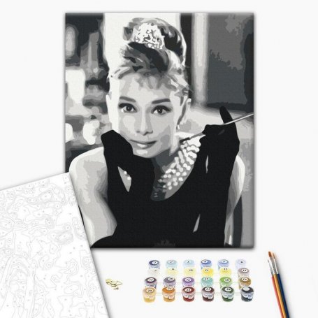 DIY kangas maalaus - Elegant Breakfast