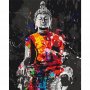 DIY kangas maalaus - Buddha in Colours