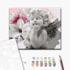 DIY kangas maalaus - Angels Dreams