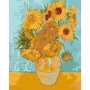 DIY kangas maalaus - Van Goghs Sunflowers