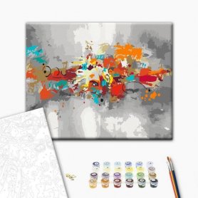 DIY kangas maalaus - Artistic Disorder