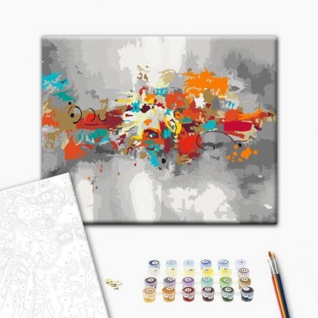 DIY kangas maalaus - Artistic Disorder